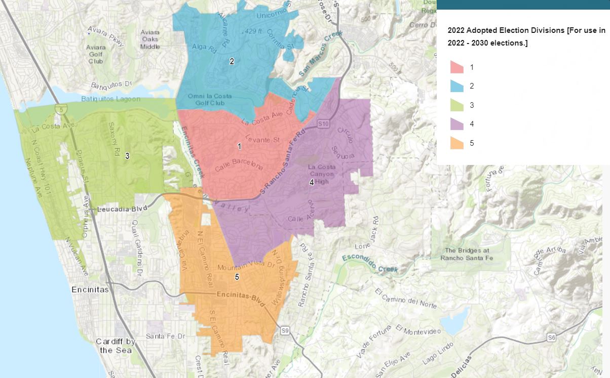 Services and Service Area Map Leucadia Wastewater District